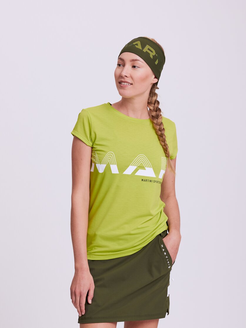 Martini Sportswear - HIGH.FLY - T-Shirts in black-white - Vorderansicht Model - Damen