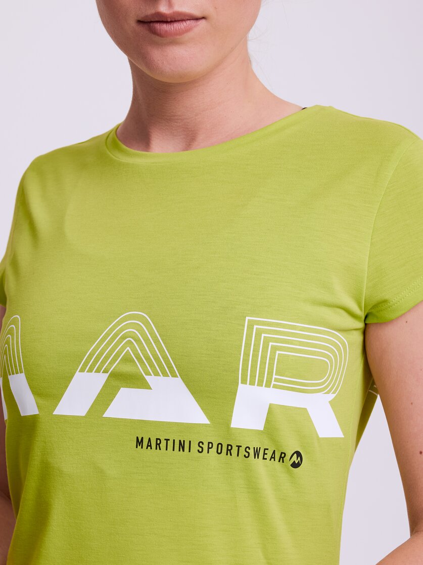 Martini Sportswear - HIGH.FLY - T-Shirts in black-white - Detail 1 - Damen