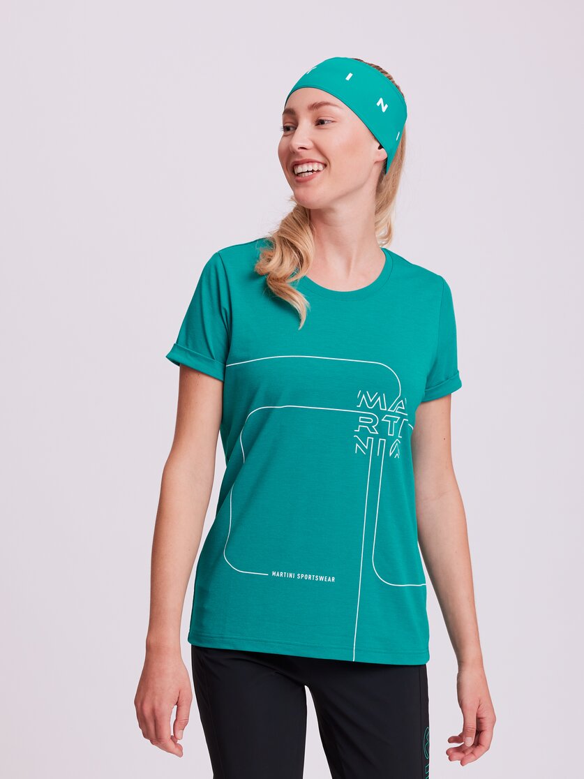 Martini Sportswear - SENSE - T-Shirts in black - Vorderansicht Model - Damen