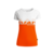 Martini Sportswear - CLASSY - T-Shirts in Orange-Weiß - Vorderansicht - Damen