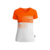 Martini Sportswear - ALPINE LADY - T-Shirts in Orange-White - front view - Women