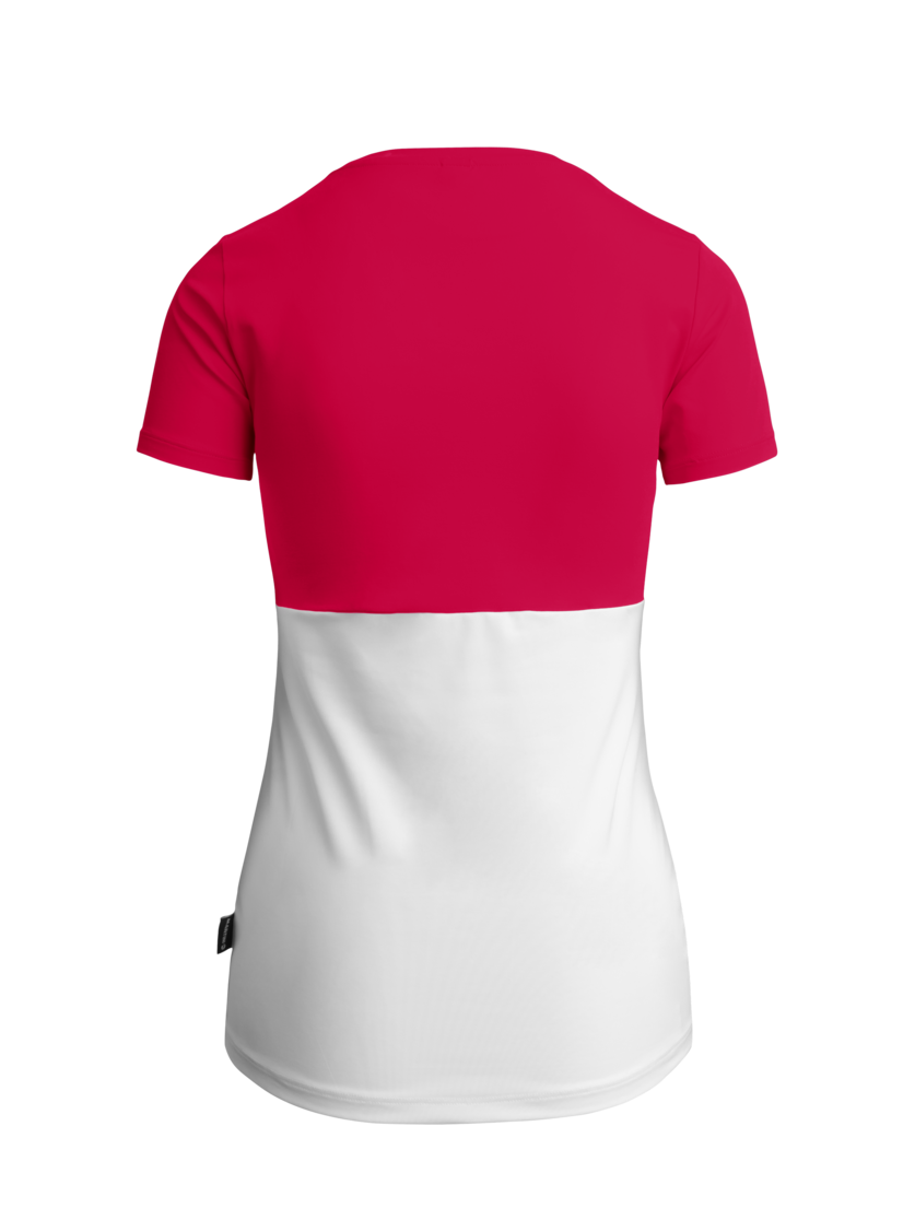 Martini Sportswear - ALPINE LADY - T-Shirts in jelly-white - vista posteriore - Donna