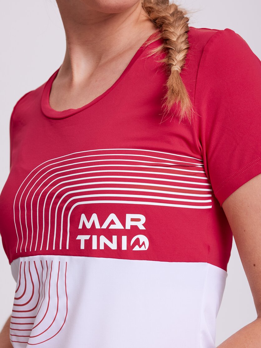 Martini Sportswear - ALPINE LADY - T-Shirts in black-white - Dettaglio 1 - Donna