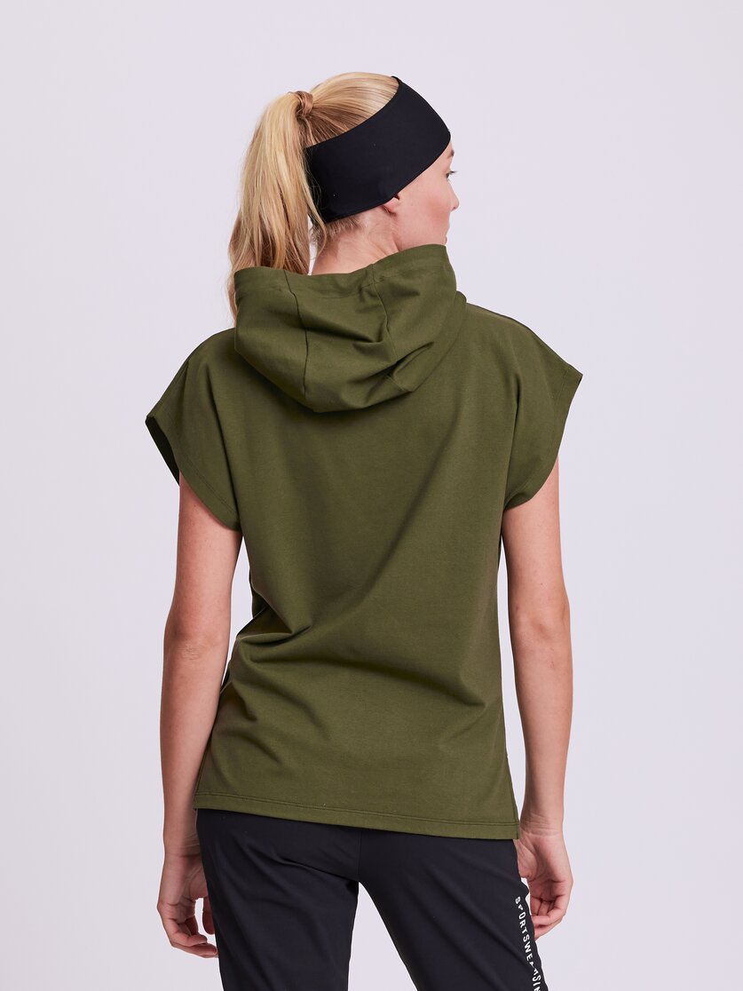 Martini Sportswear - EASY.FEEL - Felpe in black-shock - vista laterale modello - Donna