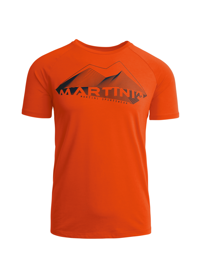 Martini Sportswear - PEAK 2 PEAK - T-Shirts in hai risk-true navy - Vorderansicht - Herren