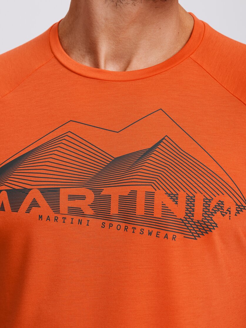 Martini Sportswear - PEAK 2 PEAK - T-Shirts in black-carbon - Detail 1 - Herren