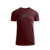 Martini Sportswear - AMBITION - T-Shirts in Rosso Vino-Azzurro chiaro - vista frontale - Uomo