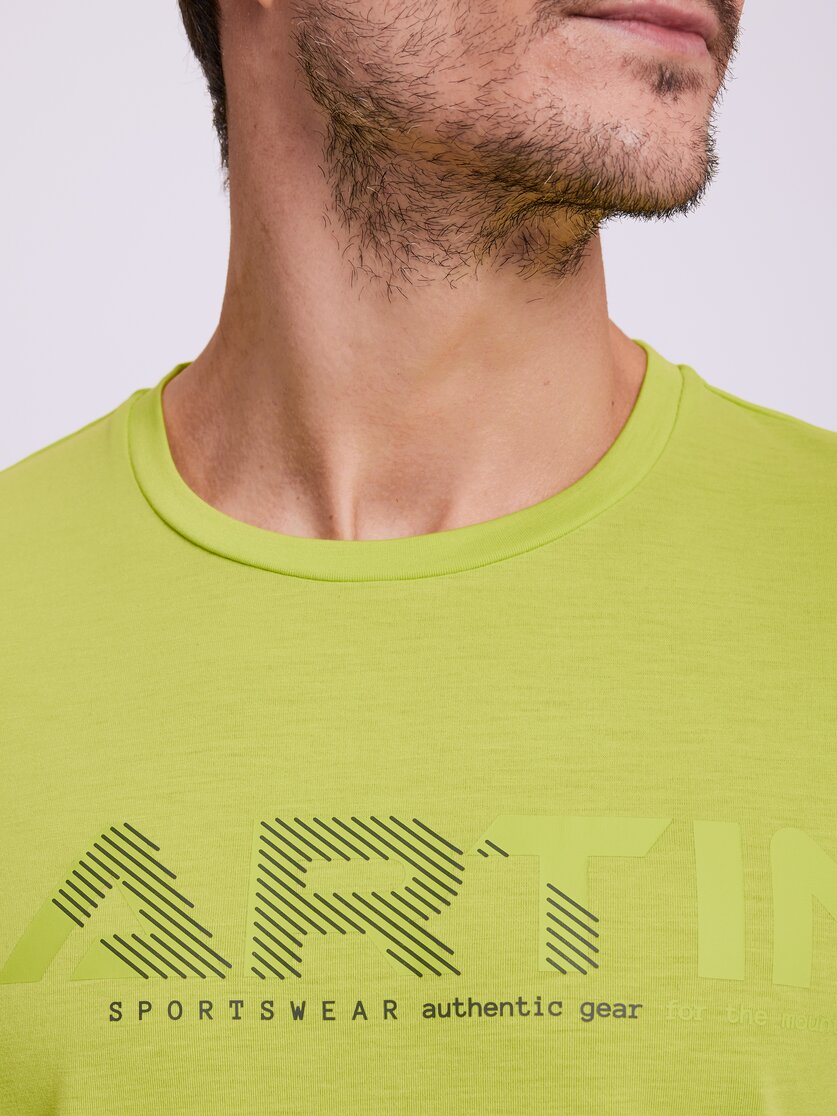 Martini Sportswear - AMBITION - T-Shirts in black-white - Dettaglio 1 - Uomo