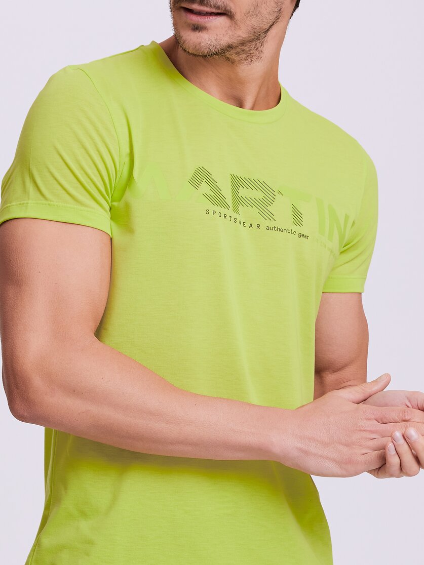 Martini Sportswear - AMBITION - T-Shirts in black-white - Dettaglio 3 - Uomo