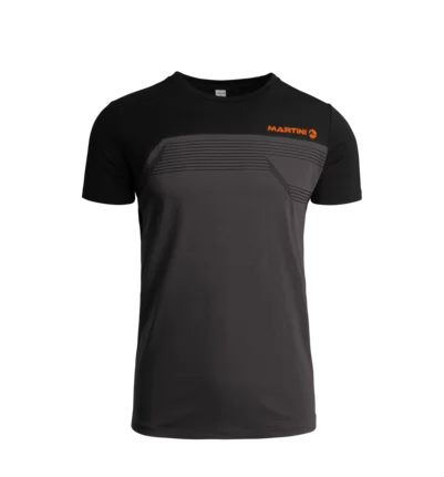 Martini Sportswear - GO ON - T-Shirts in steel-black - Vorderansicht - Herren
