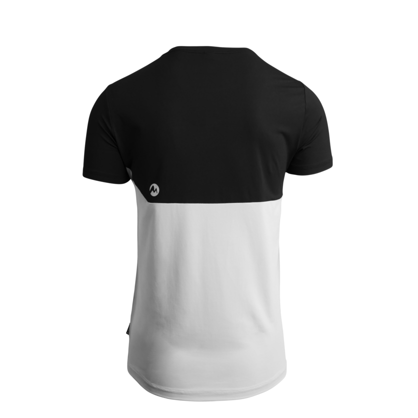 Martini Sportswear - GO ON - T-Shirts in white-black - vista posteriore - Uomo