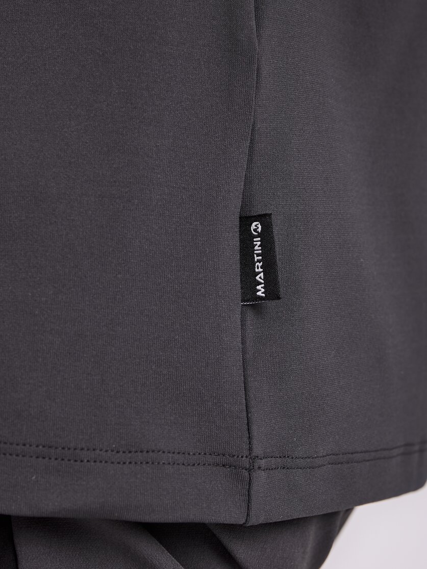 Martini Sportswear - GO ON - T-Shirts in white-black - Detail 3 - Men