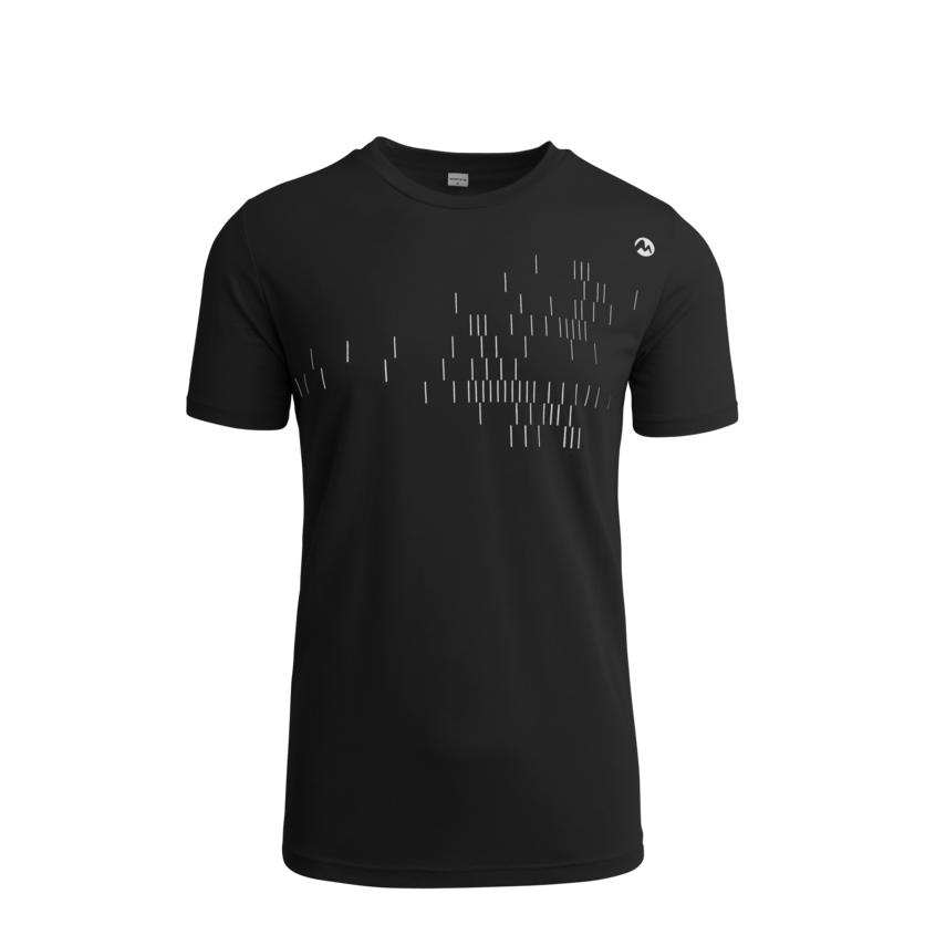 Martini Sportswear - COMO - T-Shirts in black - vista frontale - Uomo