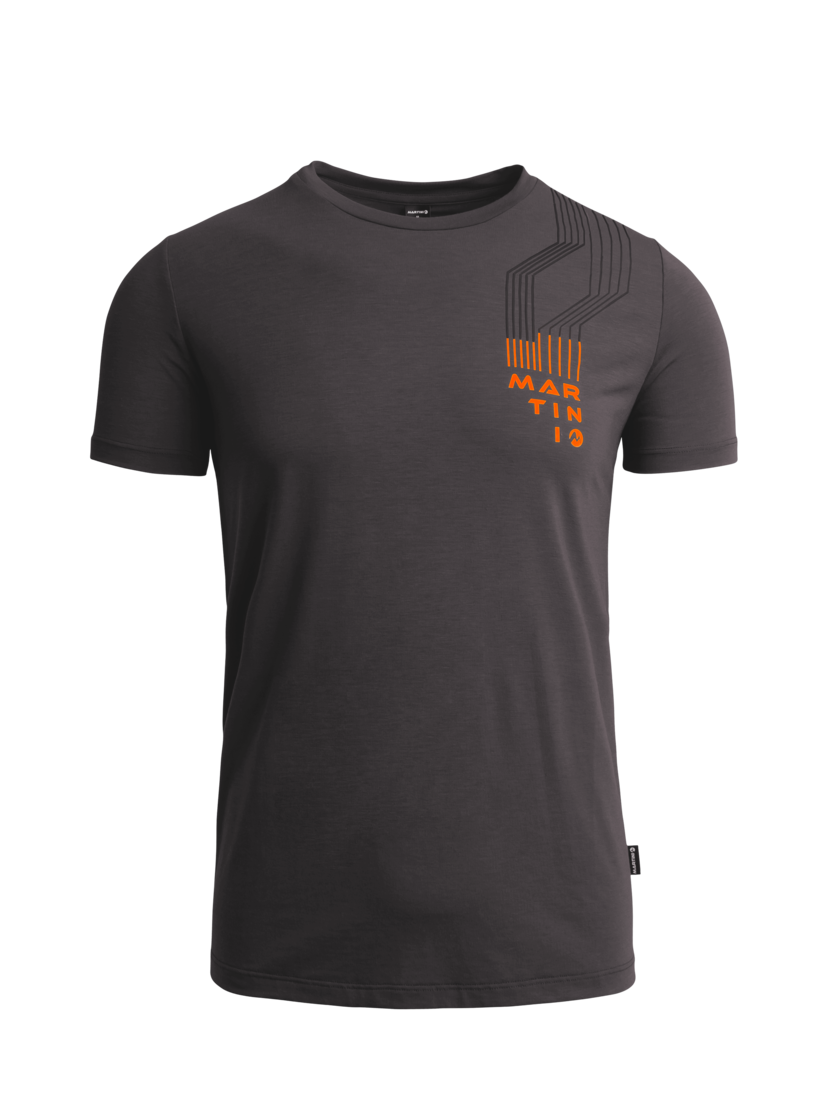 Martini Sportswear - STEP.OUT - T-Shirts in steel-flash - Vorderansicht - Herren