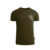 Martini Sportswear - STEP.OUT - T-Shirts in Olive-White - front view - Men