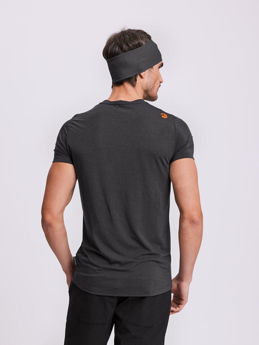 Martini Sportswear - STEP.OUT - T-Shirts in black-white - Rückansicht Model - Herren