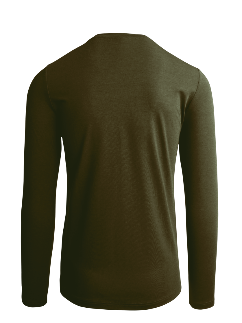 Martini Sportswear - STONECROP - Longsleeves in olive-wild lime - rear view - Men
