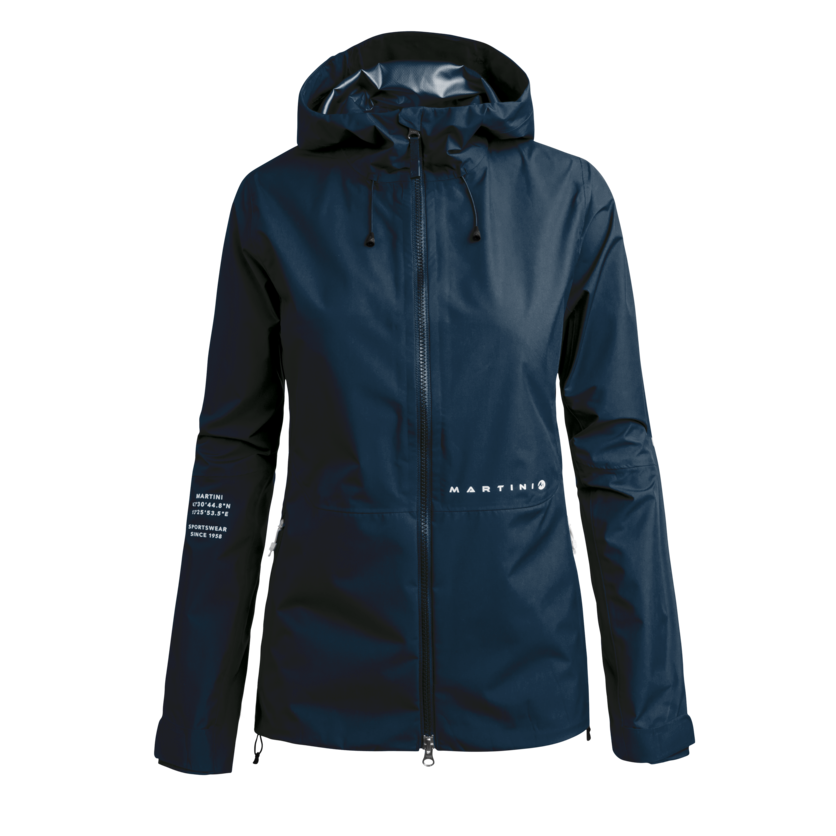Martini Sportswear - DOLOMITE - Giacche Hardshell in true navy - vista frontale - Donna