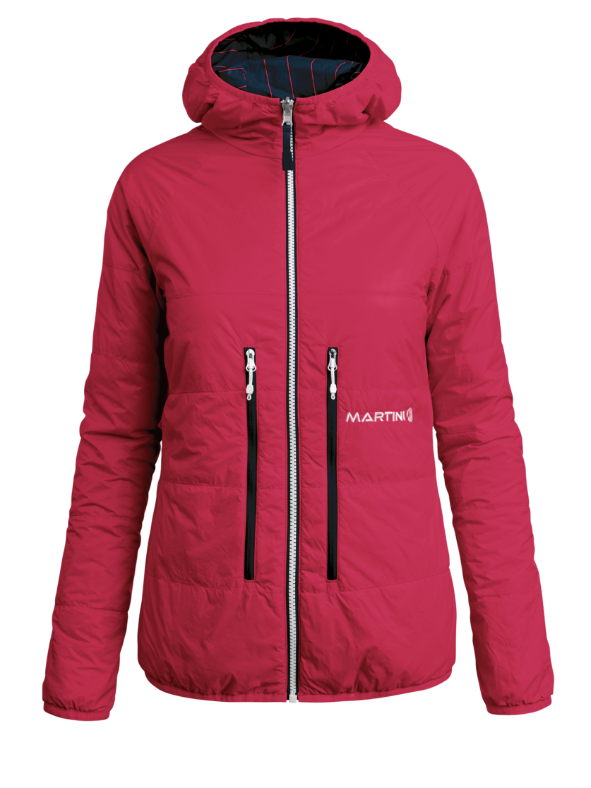 Martini Sportswear - GET AHEAD - Primaloft & Gloft Jackets in jelly - front view - Women