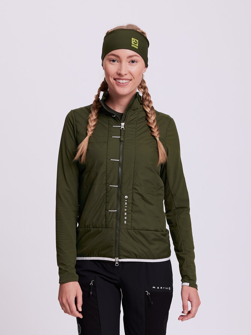 Martini Sportswear - PROMESSA - Giacche ibride in black - vista frontale modello - Donna