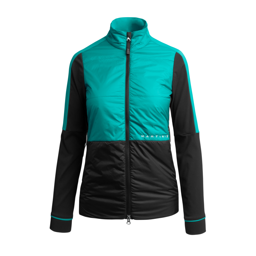 Martini Sportswear - MTN WORLD - Giacche ibride in atlantis-black - vista frontale - Donna