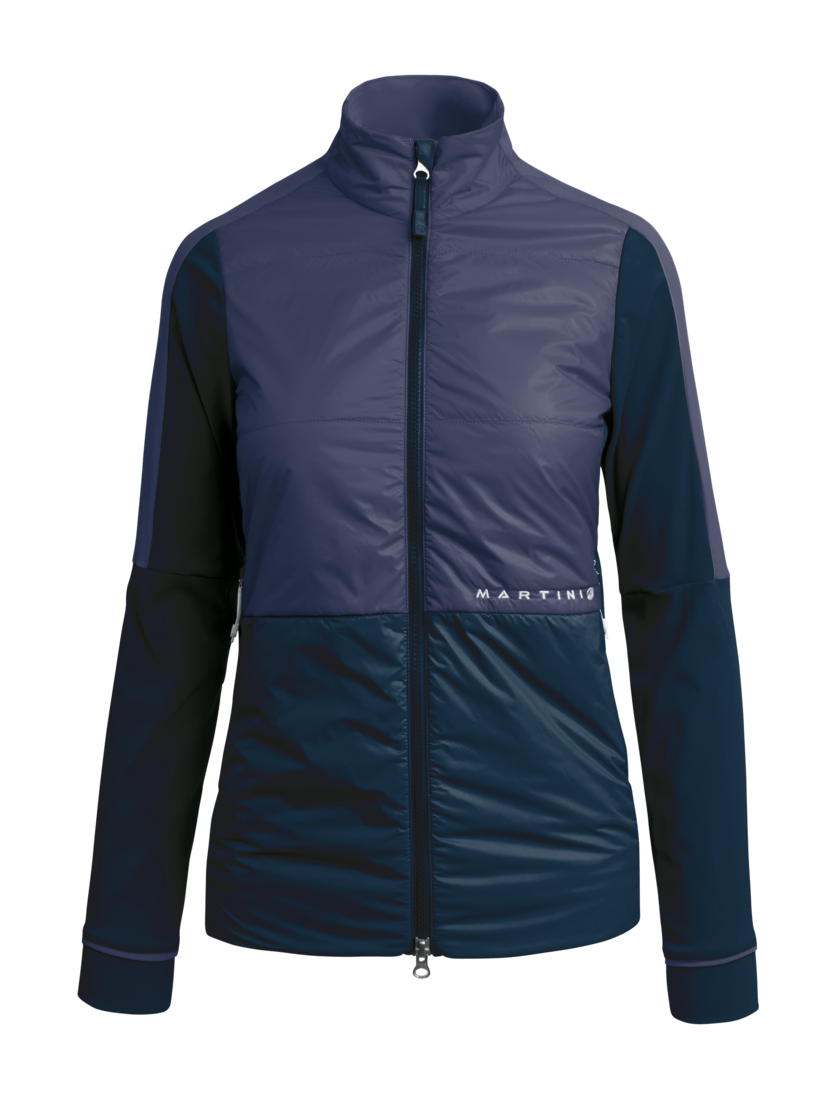 Martini Sportswear - MTN WORLD - Giacche ibride in denim-true navy - vista frontale - Donna
