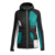 Martini Sportswear - EXCITEMENT - Hybrid Jackets in Black-Turquoise - front view - Women