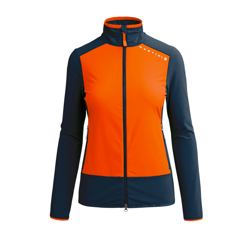 Martini Sportswear - STELVIO - Midlayers in squash-true navy - front view - Women