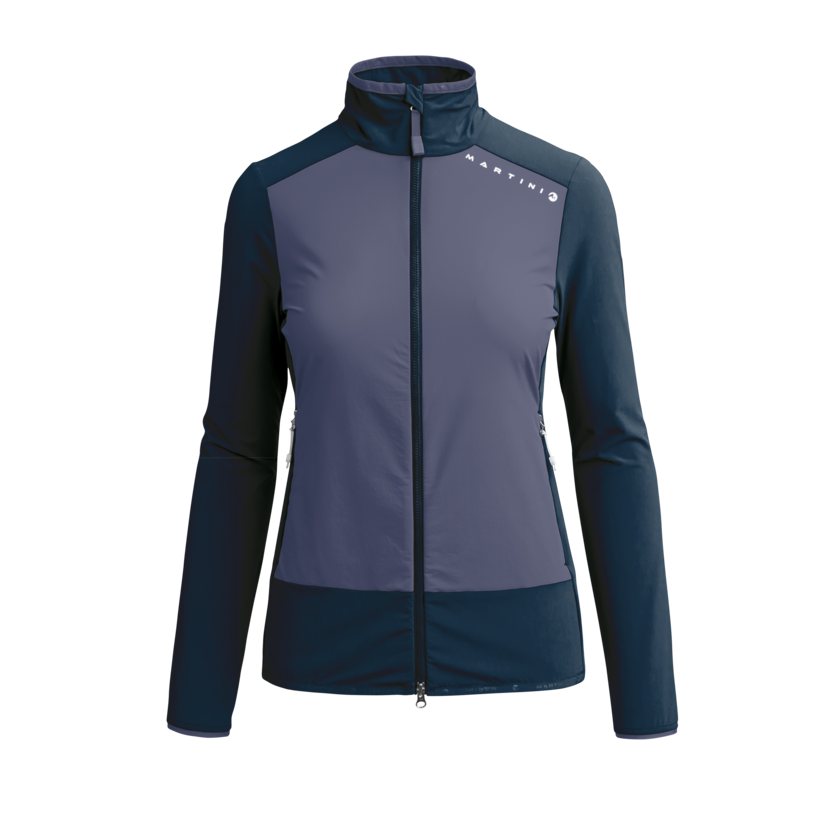 Martini Sportswear - STELVIO - Midlayers in denim-true navy - front view - Women