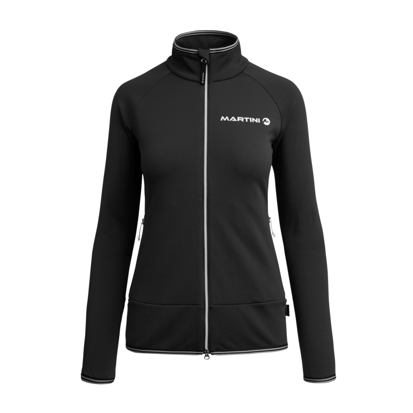Martini Sportswear - YOUR TURN - Midlayers in black - Vorderansicht - Damen