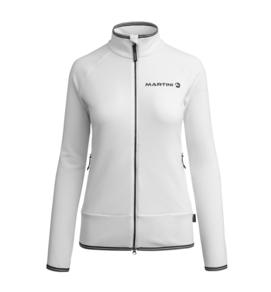 Martini Sportswear - YOUR TURN - Midlayers in White - front view - Women
