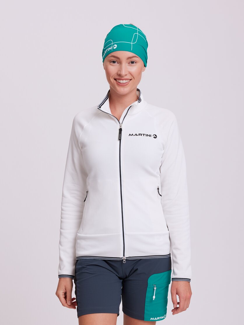 Martini Sportswear - YOUR TURN - Strati intermedi in black - vista frontale modello - Donna