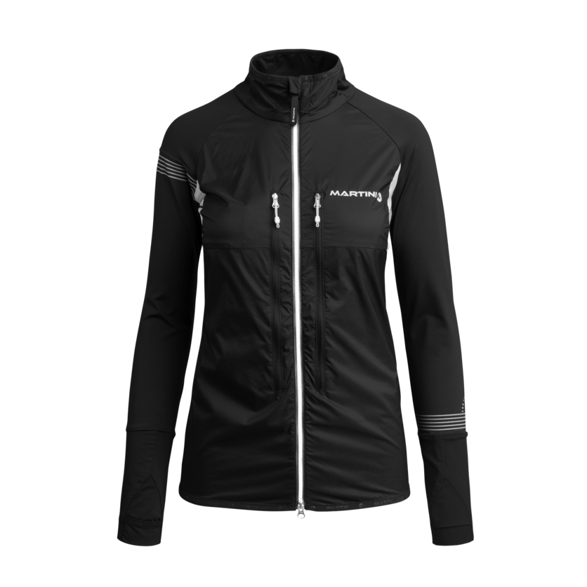 Martini Sportswear - PUSH.LIMITS - Giacche ibride in black - vista frontale - Donna