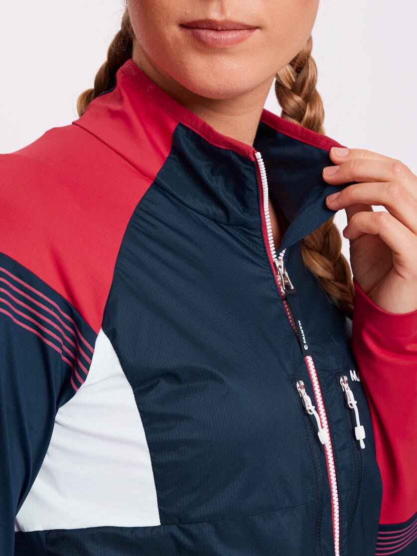 Martini Sportswear - PUSH.LIMITS - Hybrid jackets in black - Detail 3 - Women