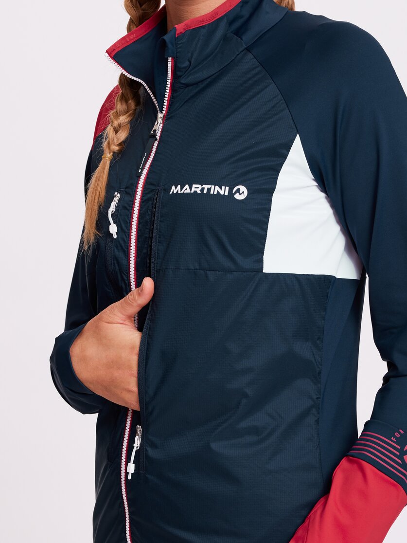 Martini Sportswear - PUSH.LIMITS - Hybrid jackets in black - Detail 4 - Women