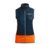Martini Sportswear - INTENSE - Vests in Dark Blue-Orange - front view - Women