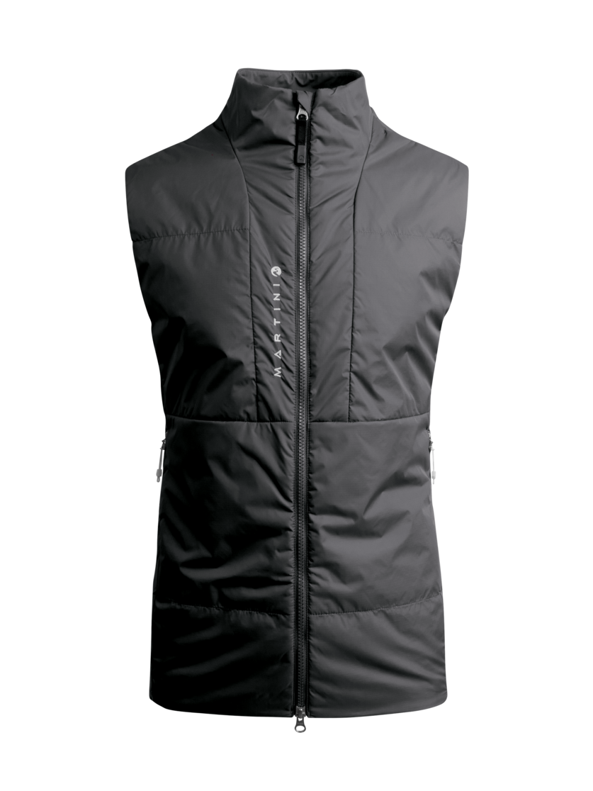 Martini Sportswear - BLACK MOUNTAIN - Gilet in steel - vista frontale - Uomo