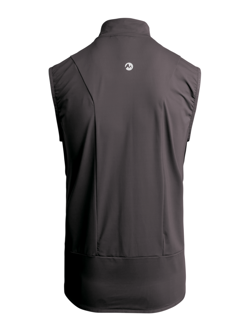 Martini Sportswear - BLACK MOUNTAIN - Gilet in steel - vista posteriore - Uomo