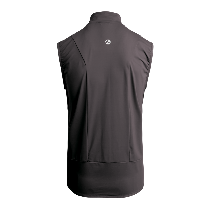 Martini Sportswear - BLACK MOUNTAIN - Gilet in steel - vista posteriore - Uomo