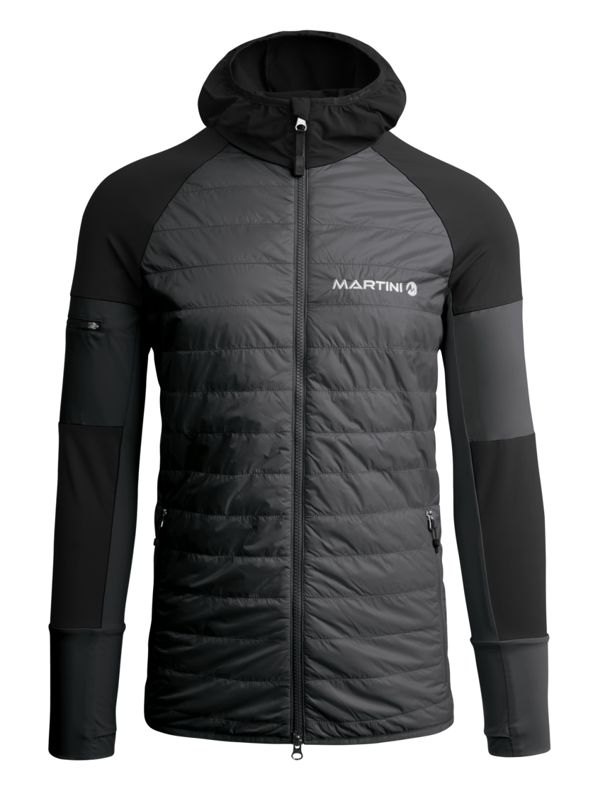 Martini Sportswear - EL CAPITAN - Hybridjacken in steel-black - Vorderansicht - Herren