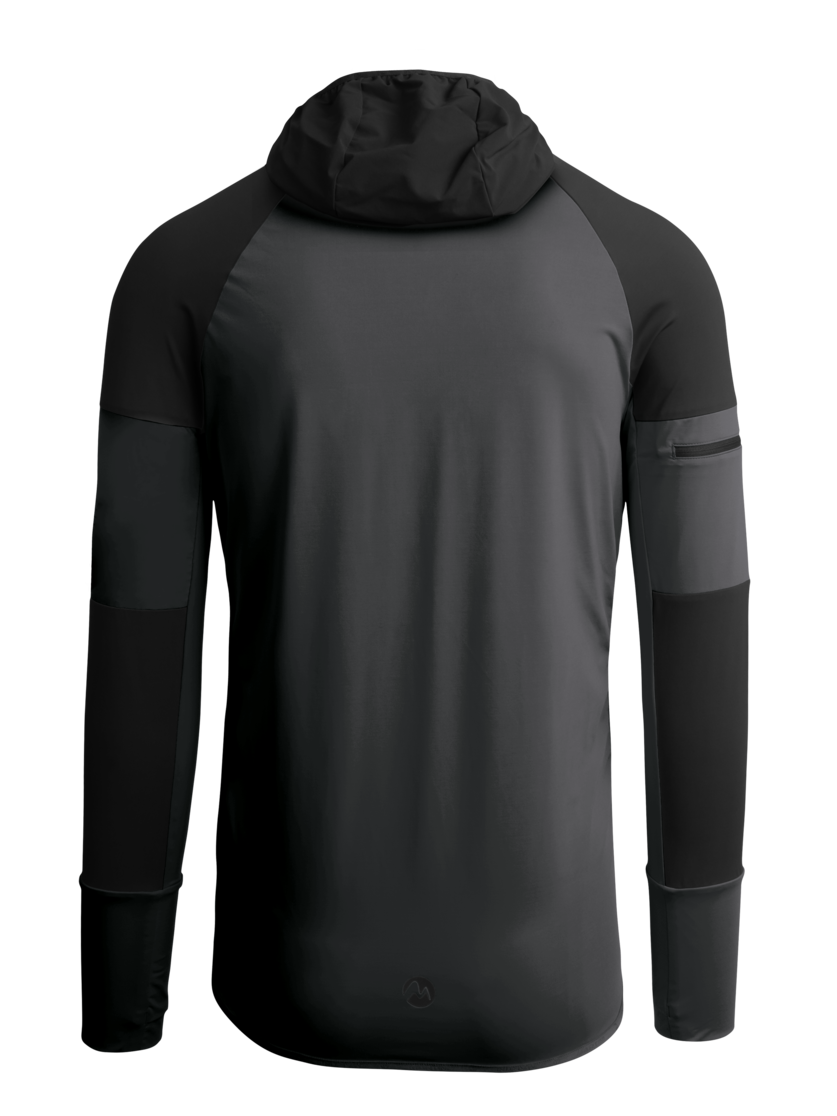 Martini Sportswear - EL CAPITAN - Hybridjacken in steel-black - Rückansicht - Herren