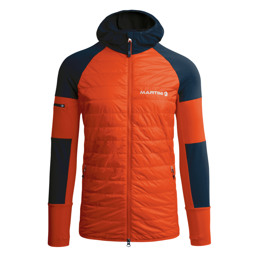 Martini Sportswear - EL CAPITAN - Hybrid jackets in hai risk-true navy - front view - Men