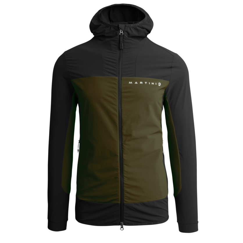 Martini Sportswear - TRAILBLAZER - Midlayers in olive-black - Vorderansicht - Herren