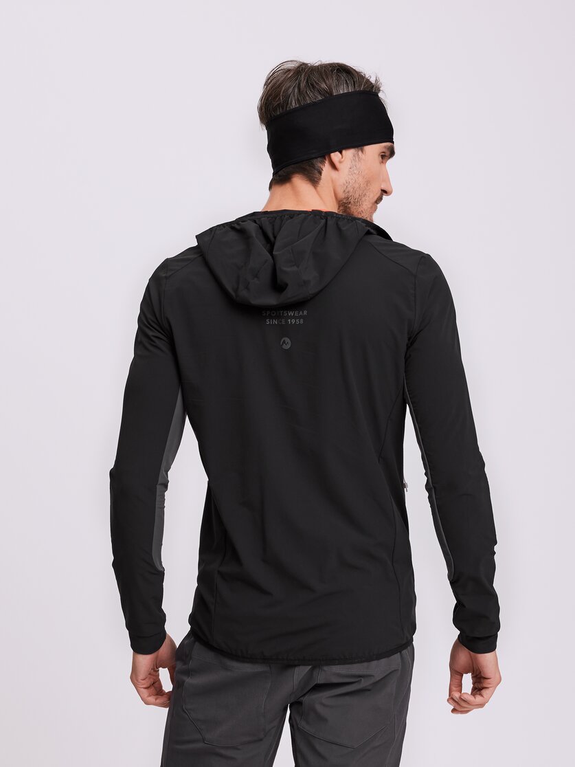 Martini Sportswear - TRAILBLAZER - Strati intermedi in olive-black - vista laterale modello - Uomo
