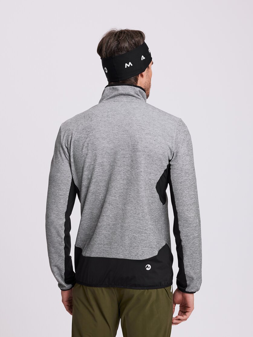 Martini Sportswear - BASE CAMP - Midlayers in black - Rückansicht Model - Herren