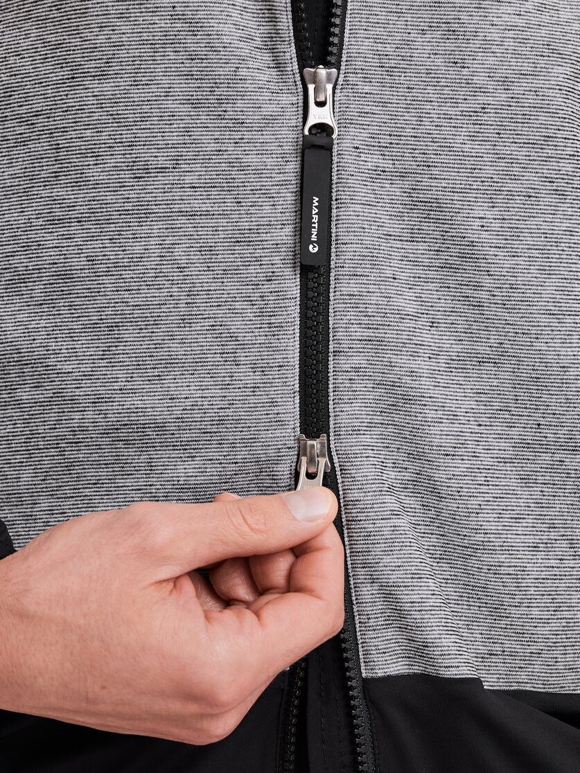 Martini Sportswear - BASE CAMP - Midlayers in black - Detail 1 - Herren