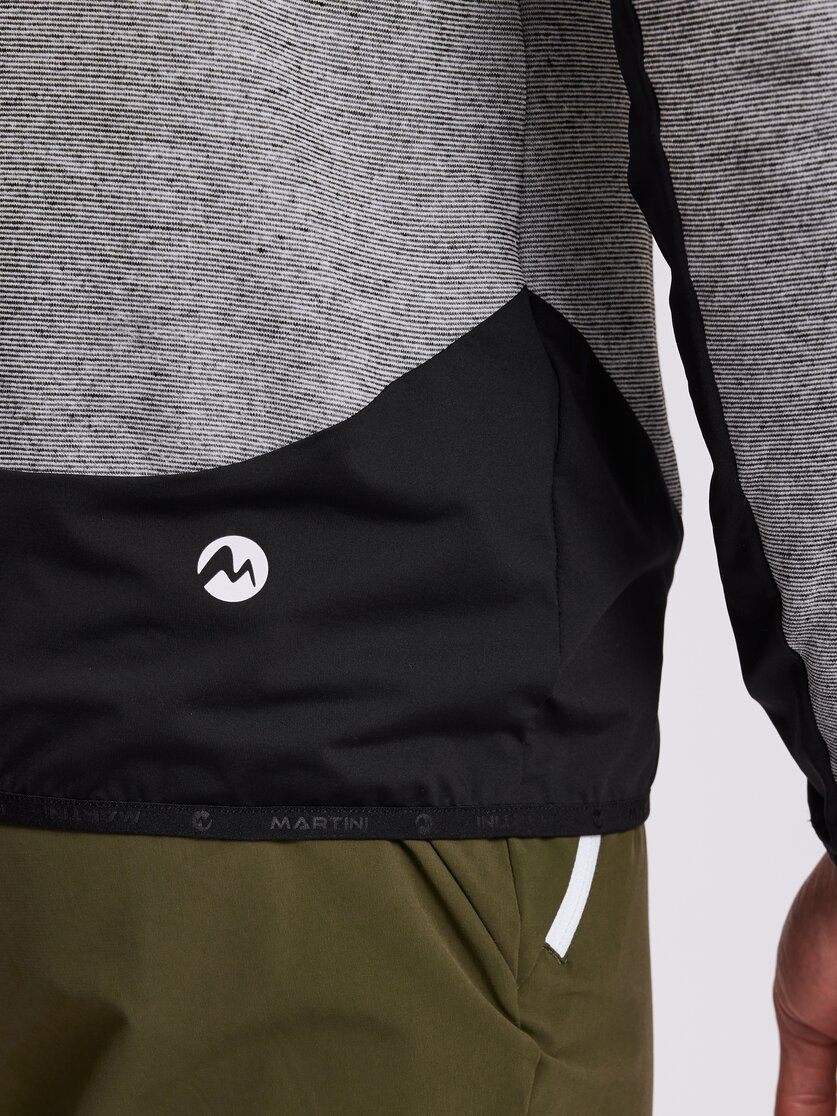 Martini Sportswear - BASE CAMP - Midlayers in black - Detail 4 - Herren