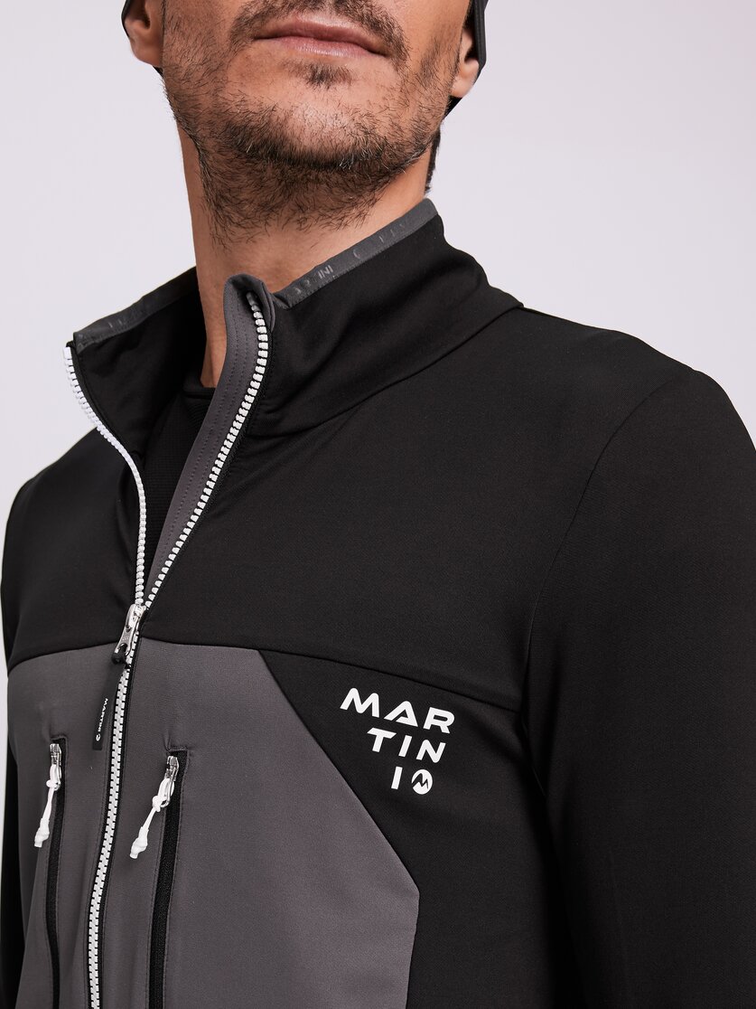 Martini Sportswear - UPTURN - Midlayers in kiwi-black - Detail 1 - Men