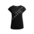 Martini Sportswear - BE.DIFFERENT - T-Shirts in Black - front view - Women