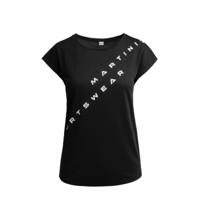 Martini Sportswear - BE.DIFFERENT - T-Shirts in Black - front view - Women